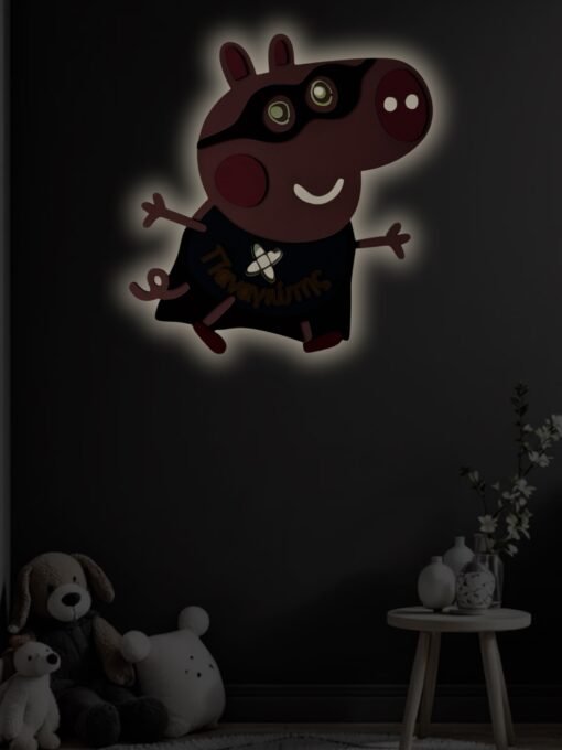 George Pig, επιτοίχιο φωτιστικό