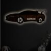 Toyota Supra Fast & Furiousχειροποίητο επιτοίχιο παιδικό φωτιστικό με οικολογικά χρώματα φιλικά στα παιδιά