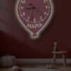 φωτιστικό επιτοίχιο ρολόι Μπαλόνι
