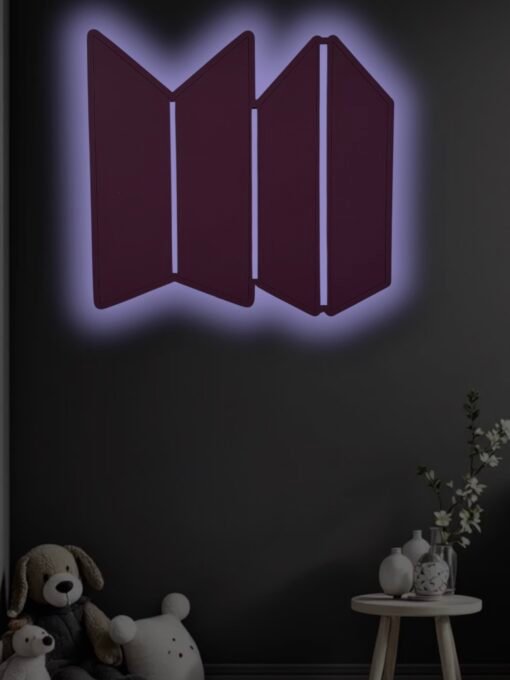 BTS DOUBLE επιτοίχιο φωτιστικό για παιδικό δωμάτιο