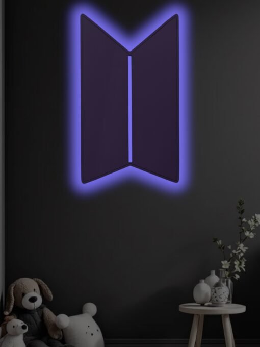 BTS επιτοίχιο φωτιστικό για παιδικό δωμάτιο