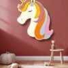 unicorn επιτοίχιο φωτιστικό για παιδικό δωμάτιο
