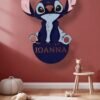 Stitch - Στιτς επιτοίχιο φωτιστικό για παιδικό δωμάτιο