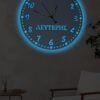 Ρολόι επιτοίχιο φωτιστικό για παιδικό δωμάτιο