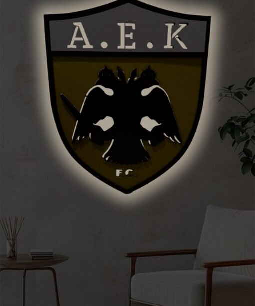 ΑΕΚ επιτοίχιο φωτιστικό για παιδικό δωμάτιο