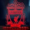 Λίβερπουλ - Liverpool FC ακρυλικό , πλεξιγκλάς , χειροποίητο led φωτιστικό με βάση