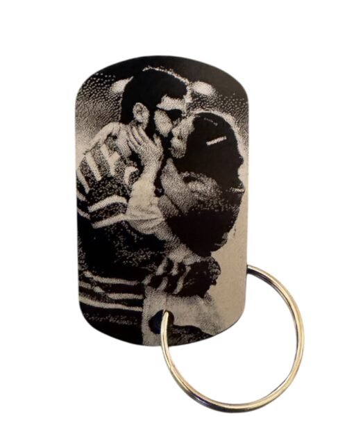 Προσωποποιημένο Μπρελόκ Αλουμινίου με Χάραξη Φωτογραφίας Tsouvali.gr