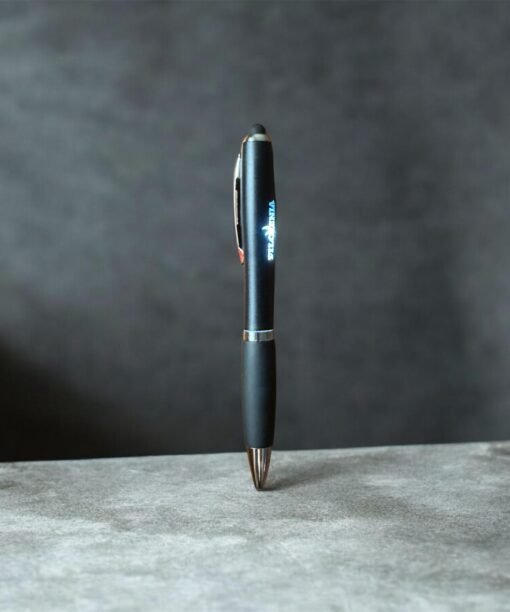 Φωτιζόμενο Στυλό με Χάραξη Λογότυπου ή Μηνύματος – Εταιρικό Δώρο tsouvali.gr